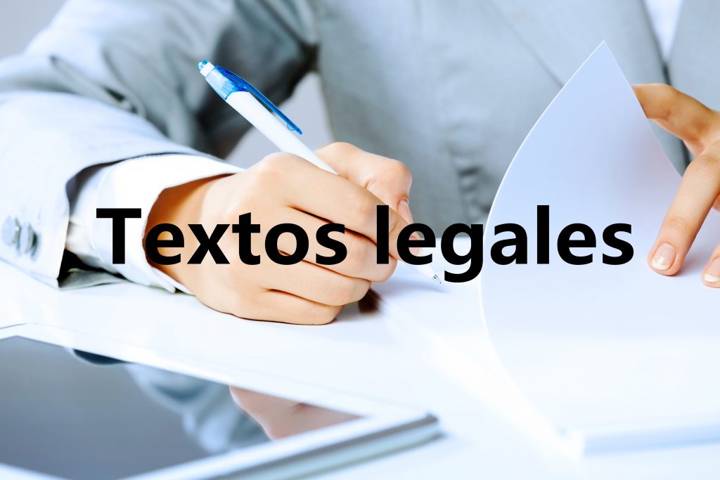 Textos legales